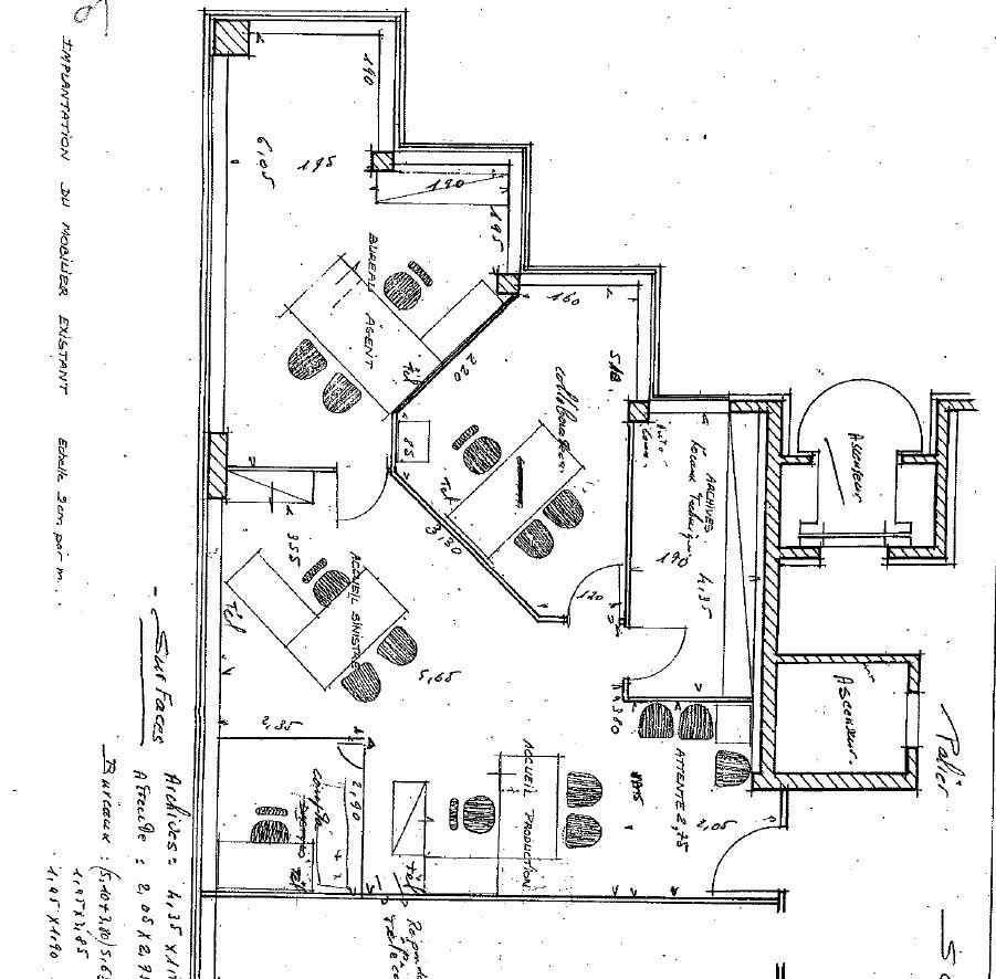 Bureau Rennes 72m² Location bureau Rennes Ille-et-Vilaine OLBUR2422804 1